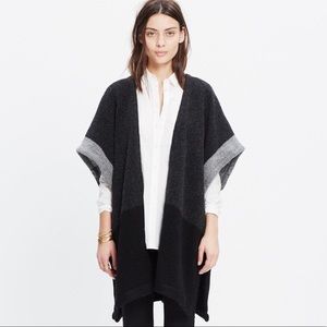 Madewell blanket cape